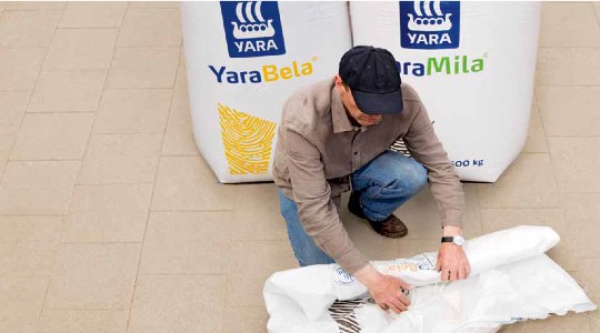 Recycling fertiliser packaging